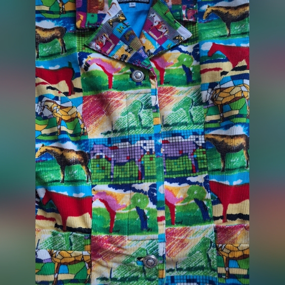 Vintage Versace Women's Vest - Picture 8 of 8